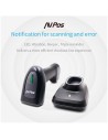 LECTOR AVPOS CODIGOS 1D + 2D +QR BT230 WIRELESS 2.4 + BLUETOOTH + USB