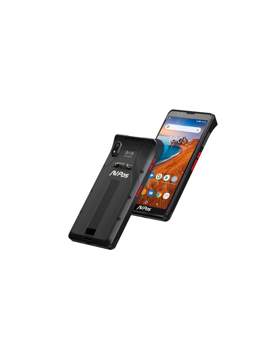 CAPTURADOR PDA AVPOS DC60 6 OCTA/4GB/64GB/NFC/2D/4G/FUNDA ANDROID