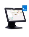 TPV AVPOS K5000 15 ALUMINIO FLEX I5 10TH/8GB/128GB/WIFI/MULTIMEDIA/W11P 3Y