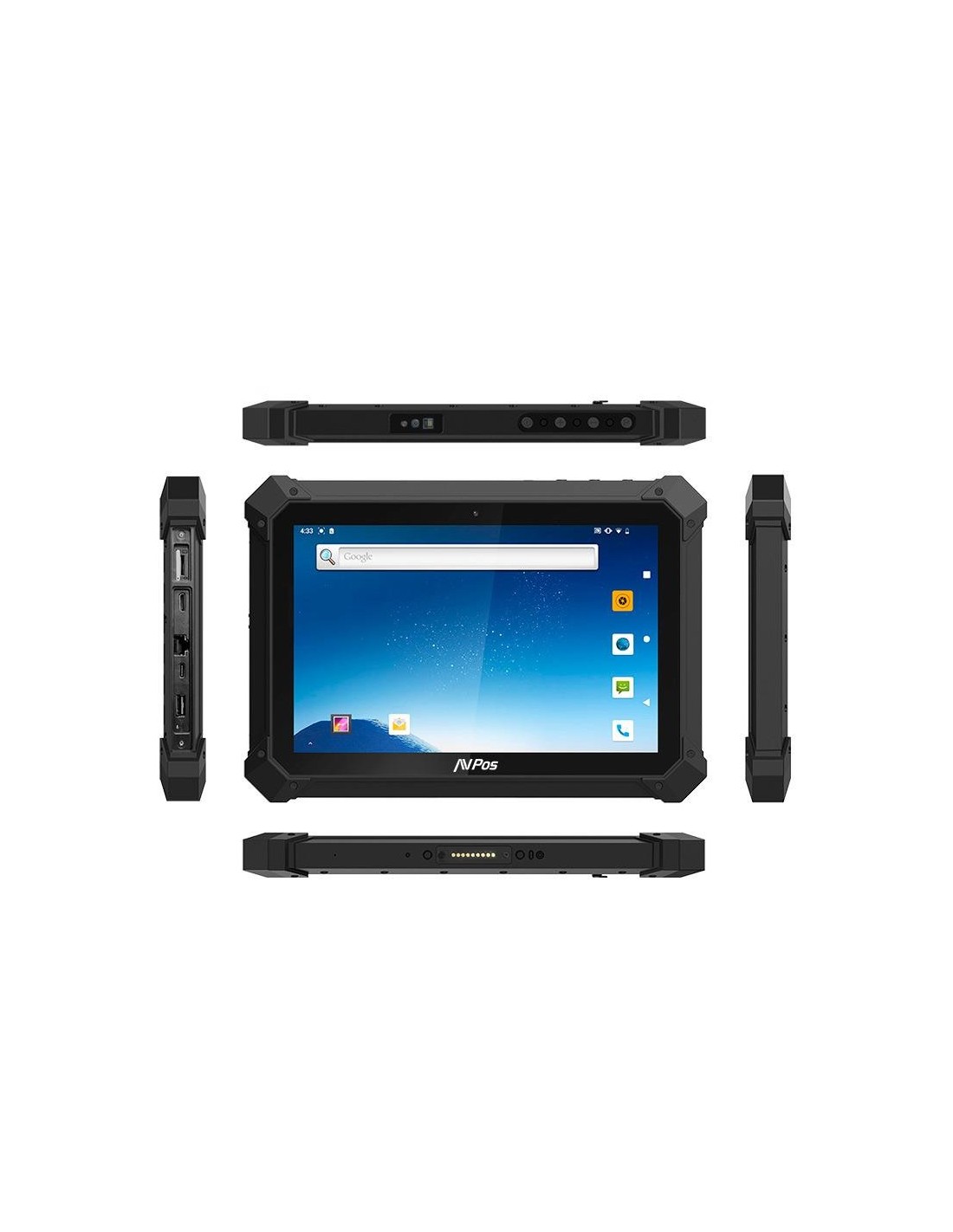 TABLET CAPTURADOR AVPOS RT1000 10.1 QUAD/6GB/128GB/WIFI/BT/NFC/2D/4G/ANDRO