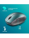 RATON NGS BEE BLUE ERGONOMICO WIRELESS SILENT BLUE