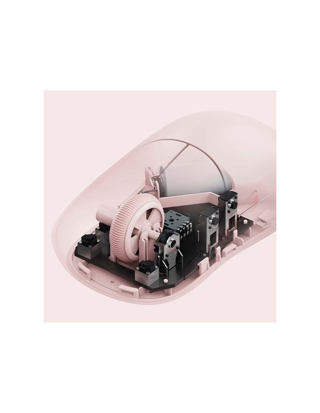 RATON XIAOMI MOUSE 3 WIRELESS 1200DPI PINK