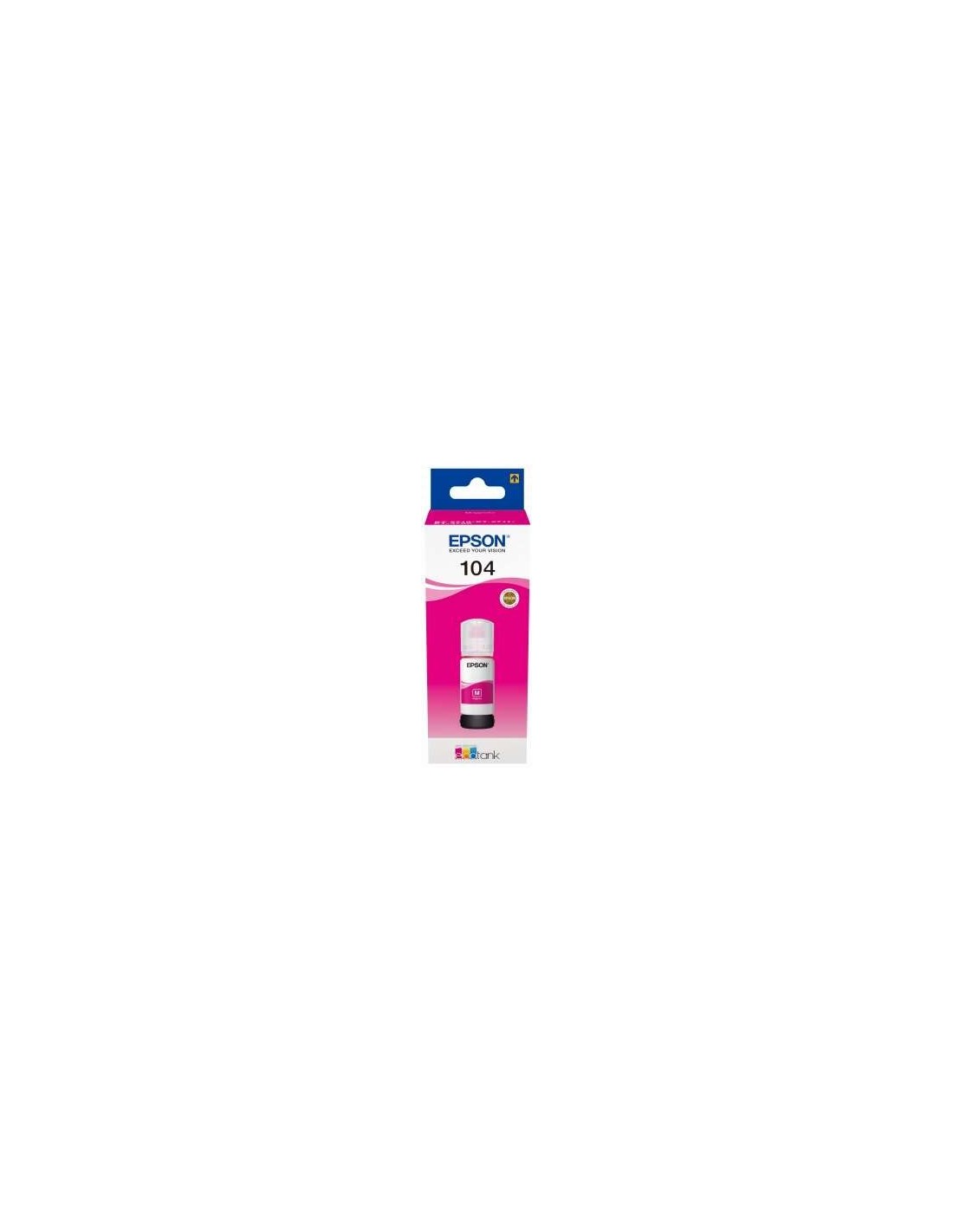 TINTA EPSON BOTE 104 MAGENTA ECOTANK BOTTLE C13T00P340