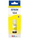 TINTA EPSON BOTE 104 YELLOW ECOTANK BOTTLE C13T00P440