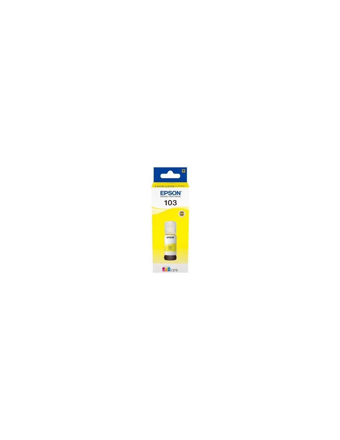 TINTA EPSON BOTE 103 YELLOW ECOTANK BOTTLE C13T00S44A  L31XX