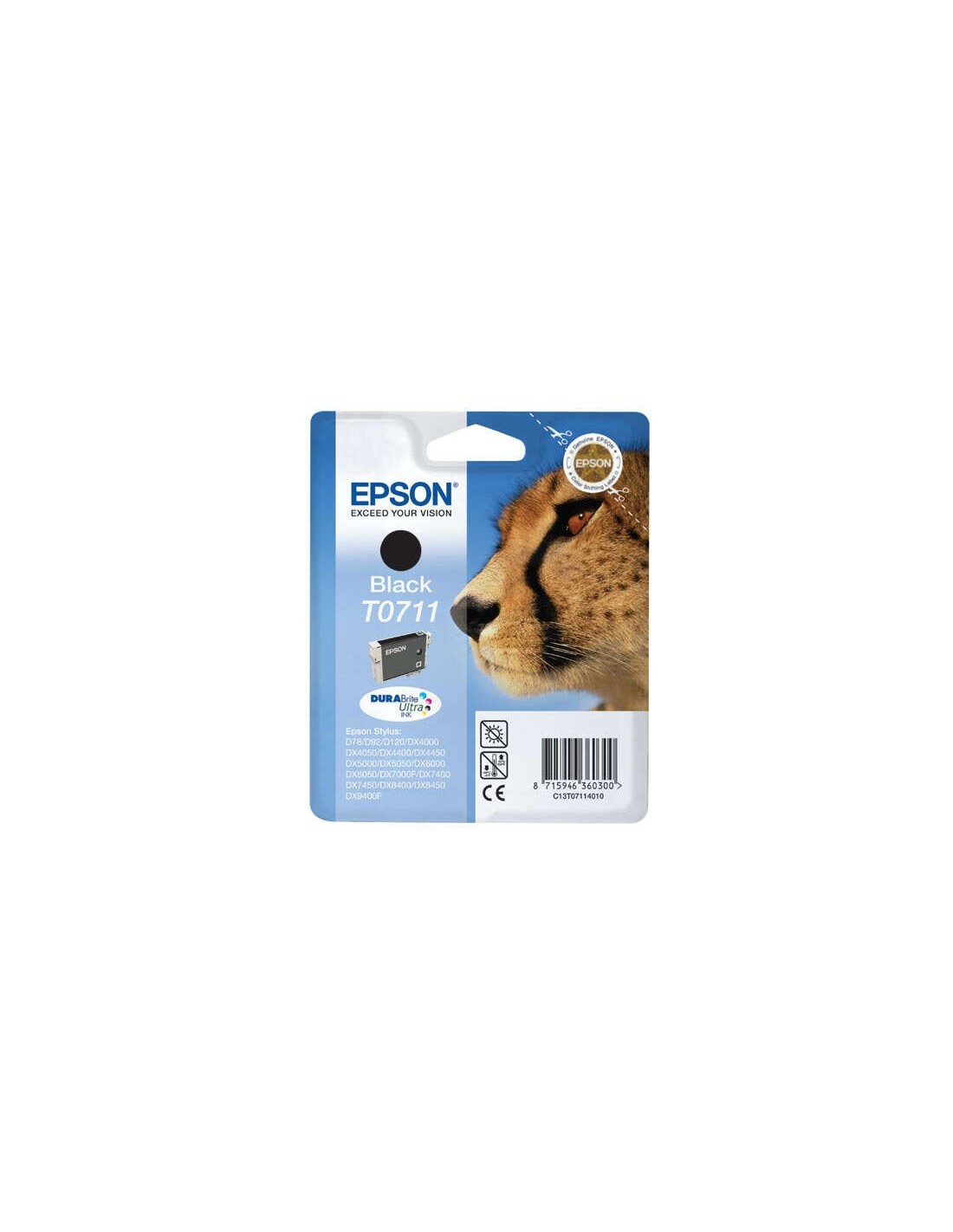 TINTA EPSON C13T07114012 BLACK T0711