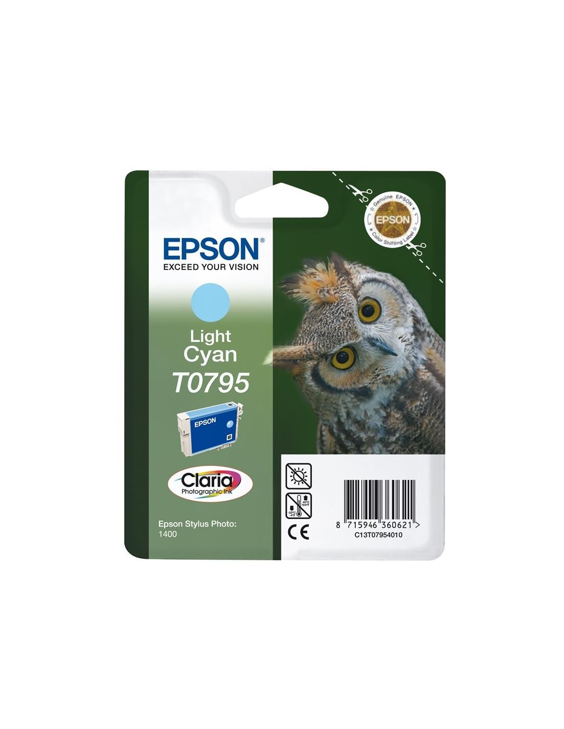 TINTA EPSON C13T07954010 CYAN LIGHT T0795