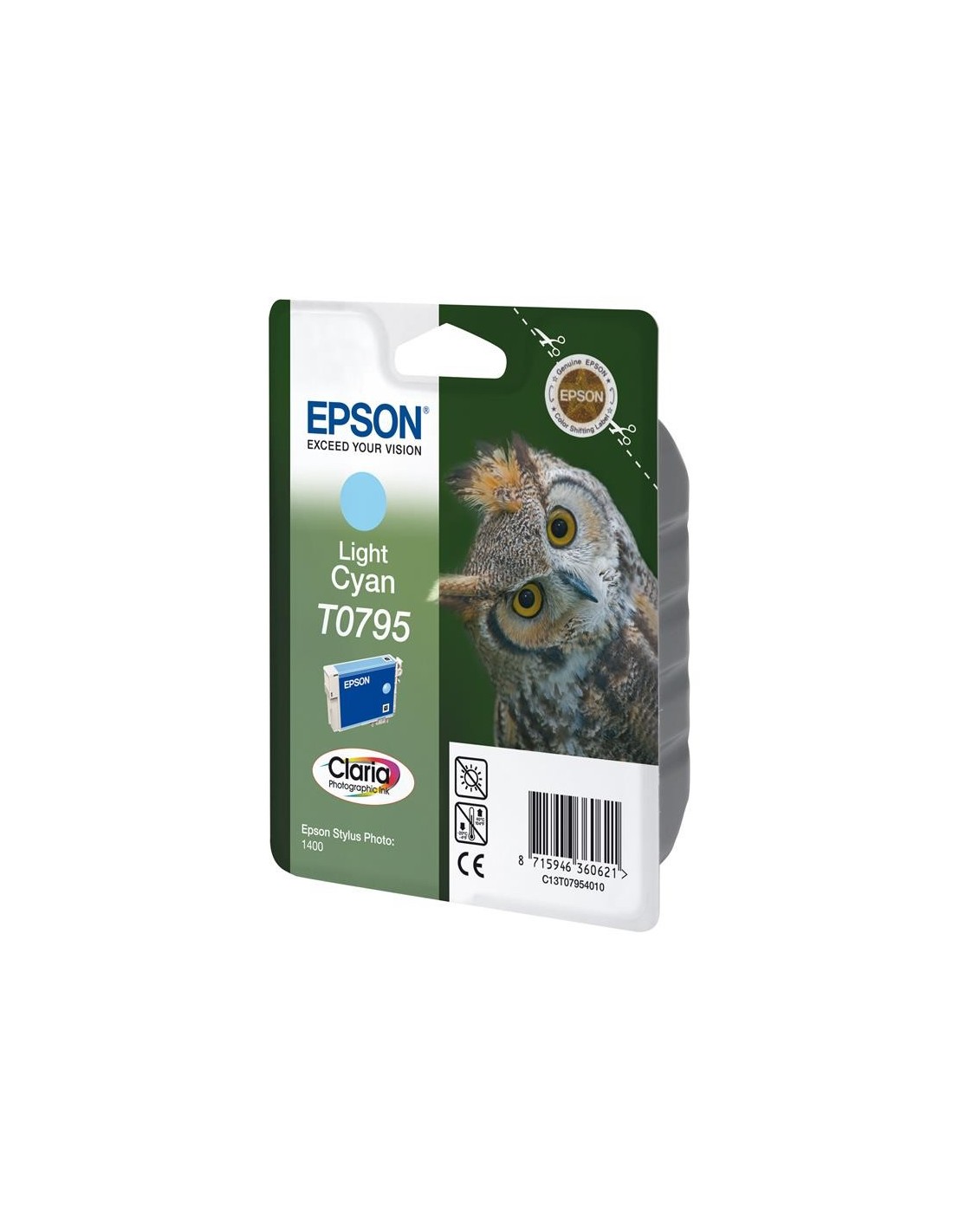 TINTA EPSON C13T07954010 CYAN LIGHT T0795
