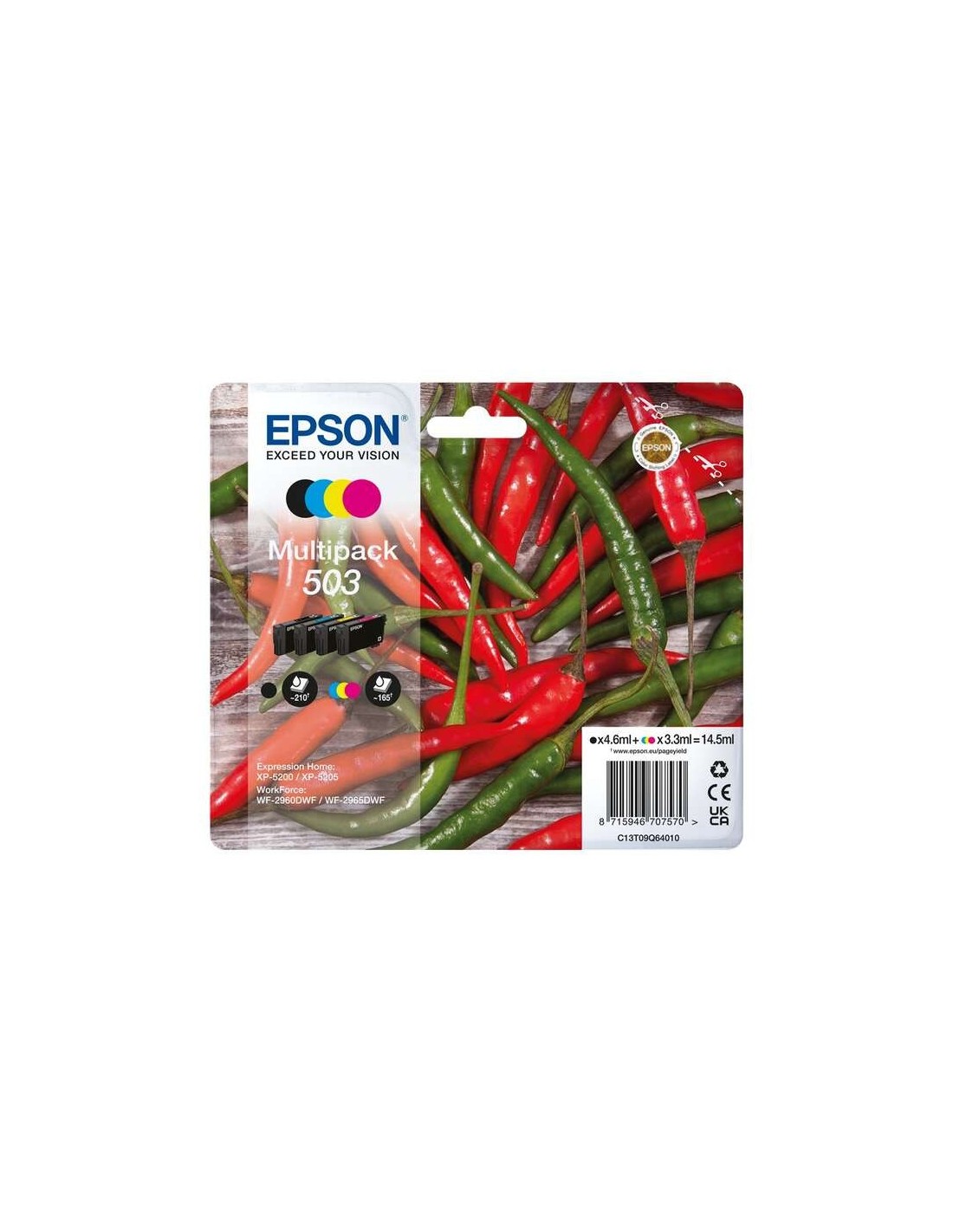 TINTA EPSON C13T09Q64010 MULTIPACK 503