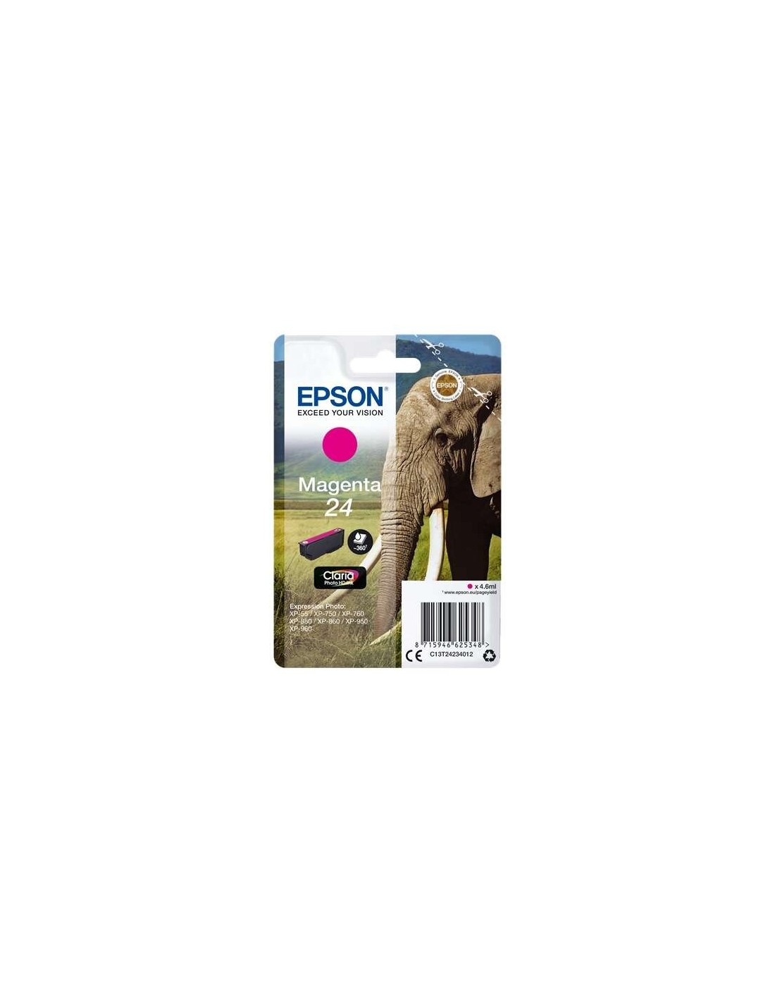 TINTA EPSON C13T24234012 MAGENTA 24