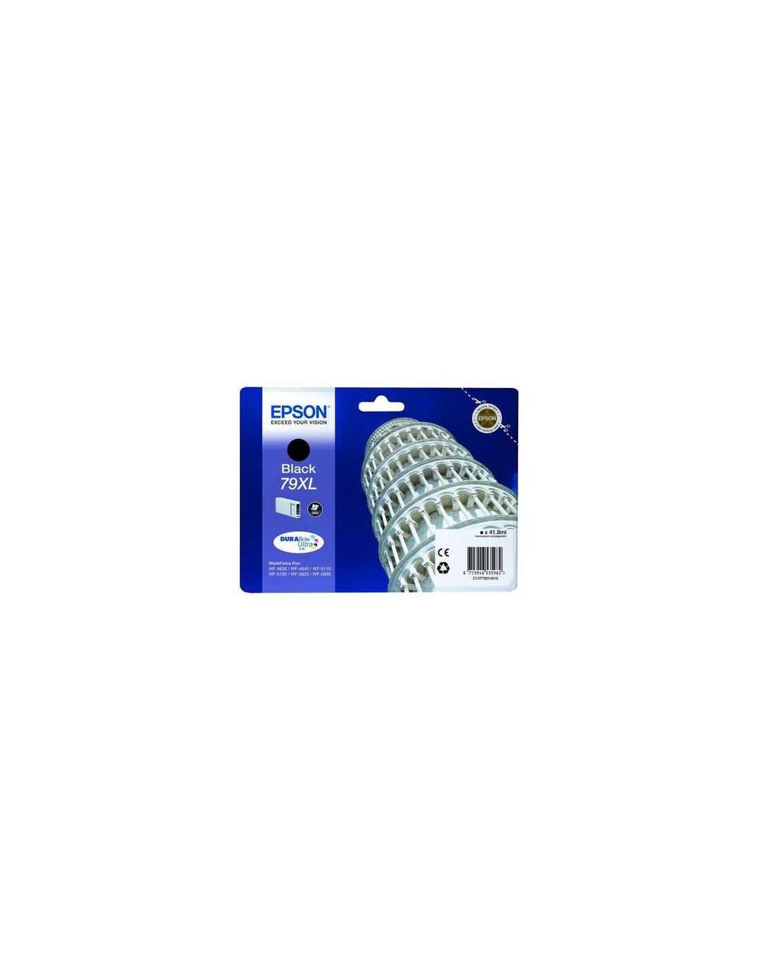 TINTA EPSON C13T79014010 T7901 BLACK 79XL