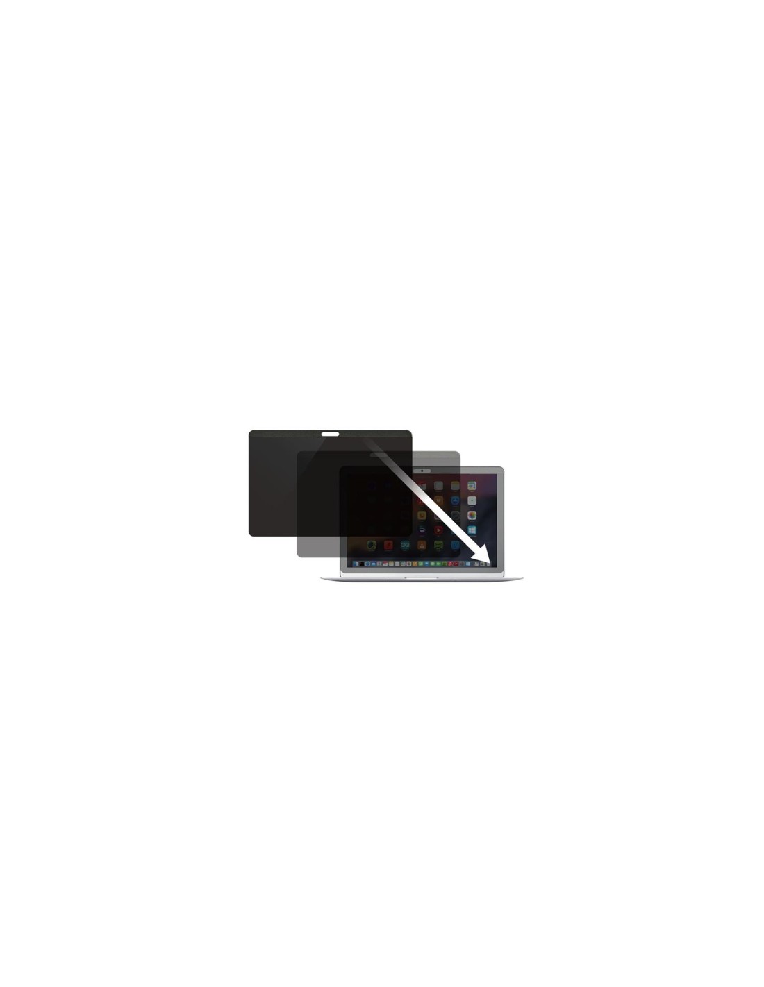 StarTech.com Filtro de Privacidad para portatiles de 13p para macBooks negro PRIVSCNMAC13