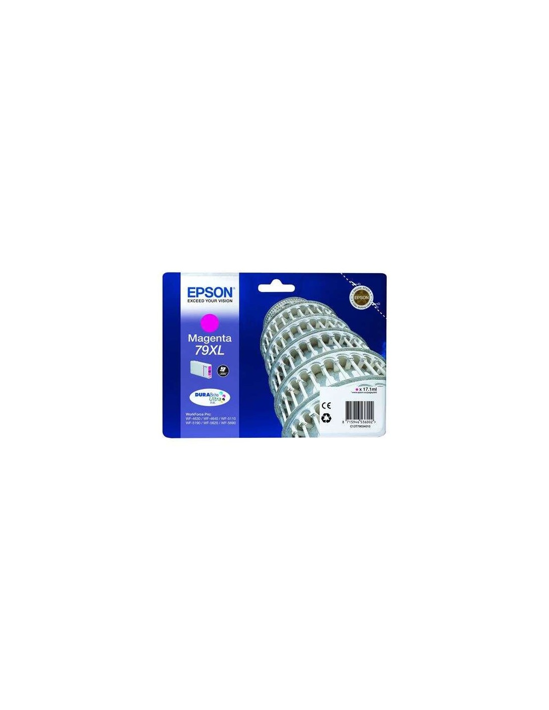 TINTA EPSON C13T79034010 T7903 MAGENTA 79XL