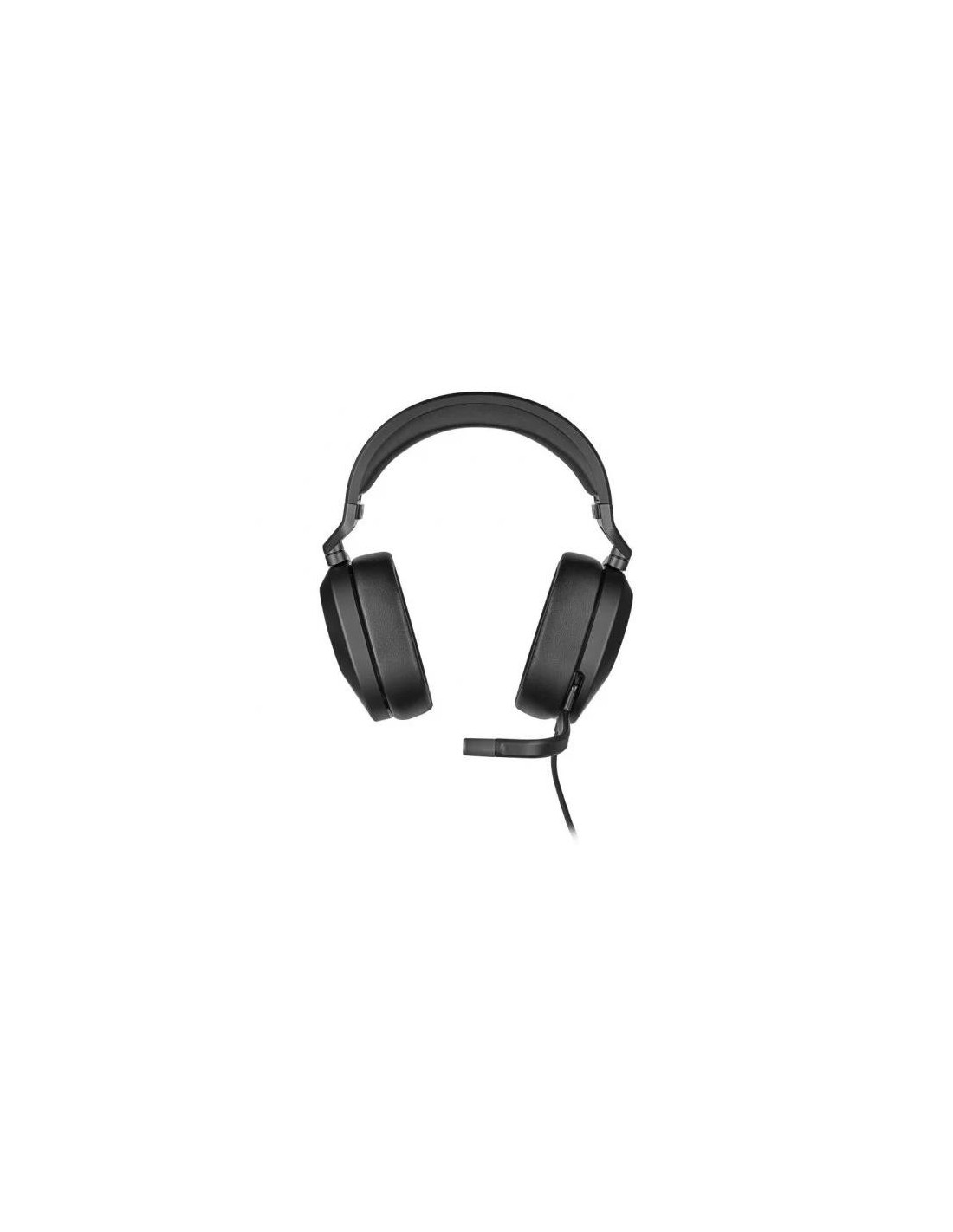 AURICULARES + MICROFONO CORSAIR HS65 USB GAMING HEADSET RGB 7.1 BLACK