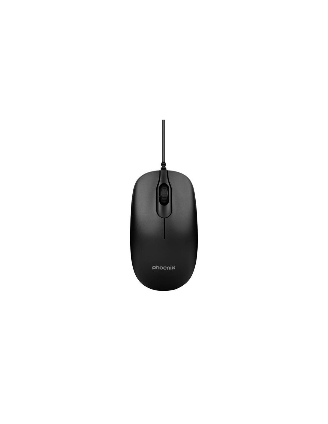 TECLADO + RATON PHOENIX USB 1200DPI BLACK