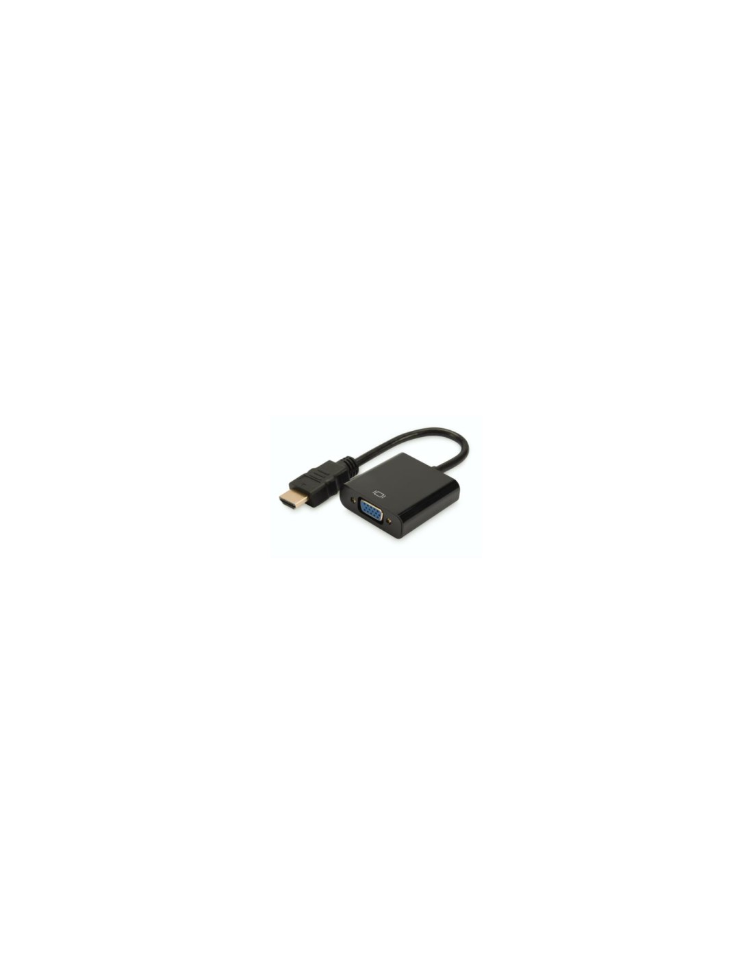 Digitus HDMI/VGA/3.5mm Negro