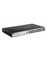D-Link Gestionado L3 10G Ethernet (100/1000/10000) Negro, Gris