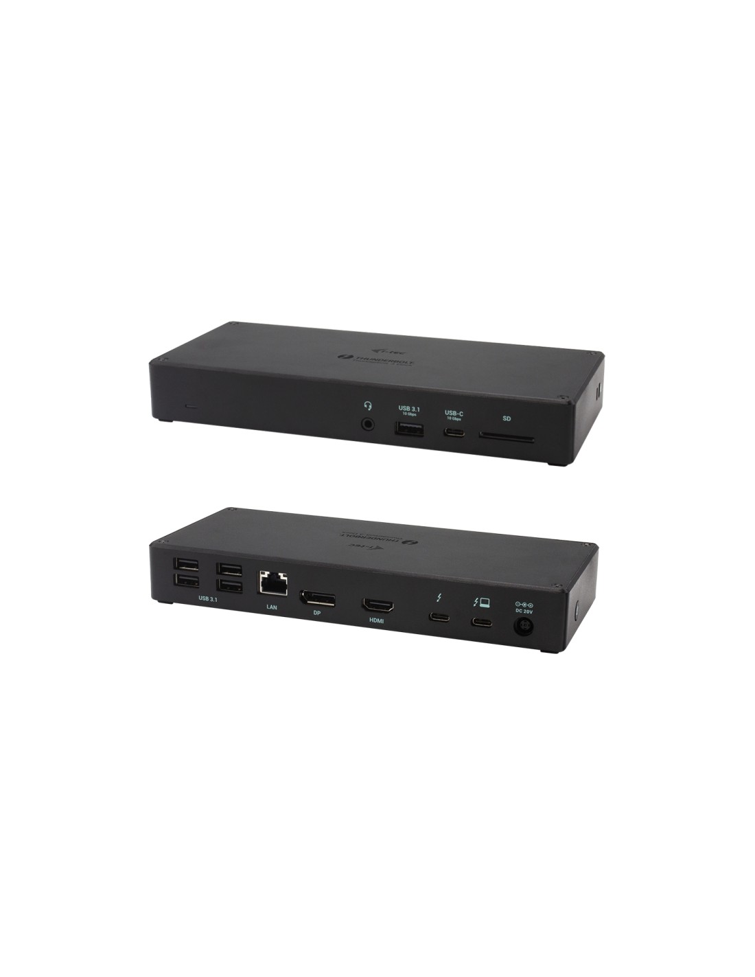 i-tec Thunderbolt 3 3x Display Docking Station + Power Delivery 96W