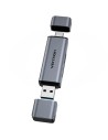 LECTOR DE TARJETAS EXTERNO VENTION USB-A 3.0/USB-C MICROSD/TF DUAL DRIVE