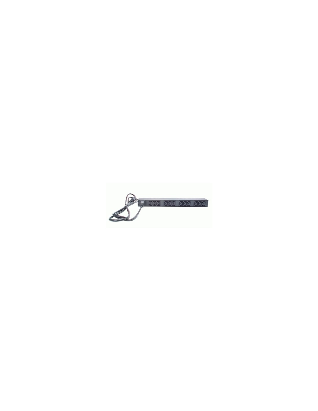 APC Basic Rack PDU unidad de distribución de energÍ­a (PDU) 12 salidas AC 0U/1U Negro