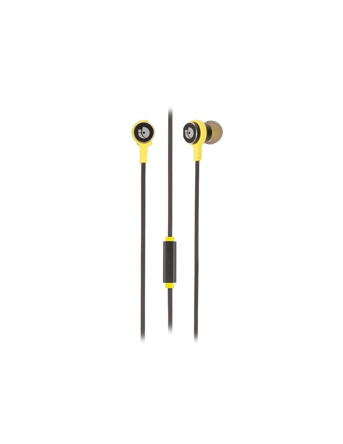 AURICULARES + MICROFONO NGS CROSSRALLYSILVER IN EAR AUX BLACK