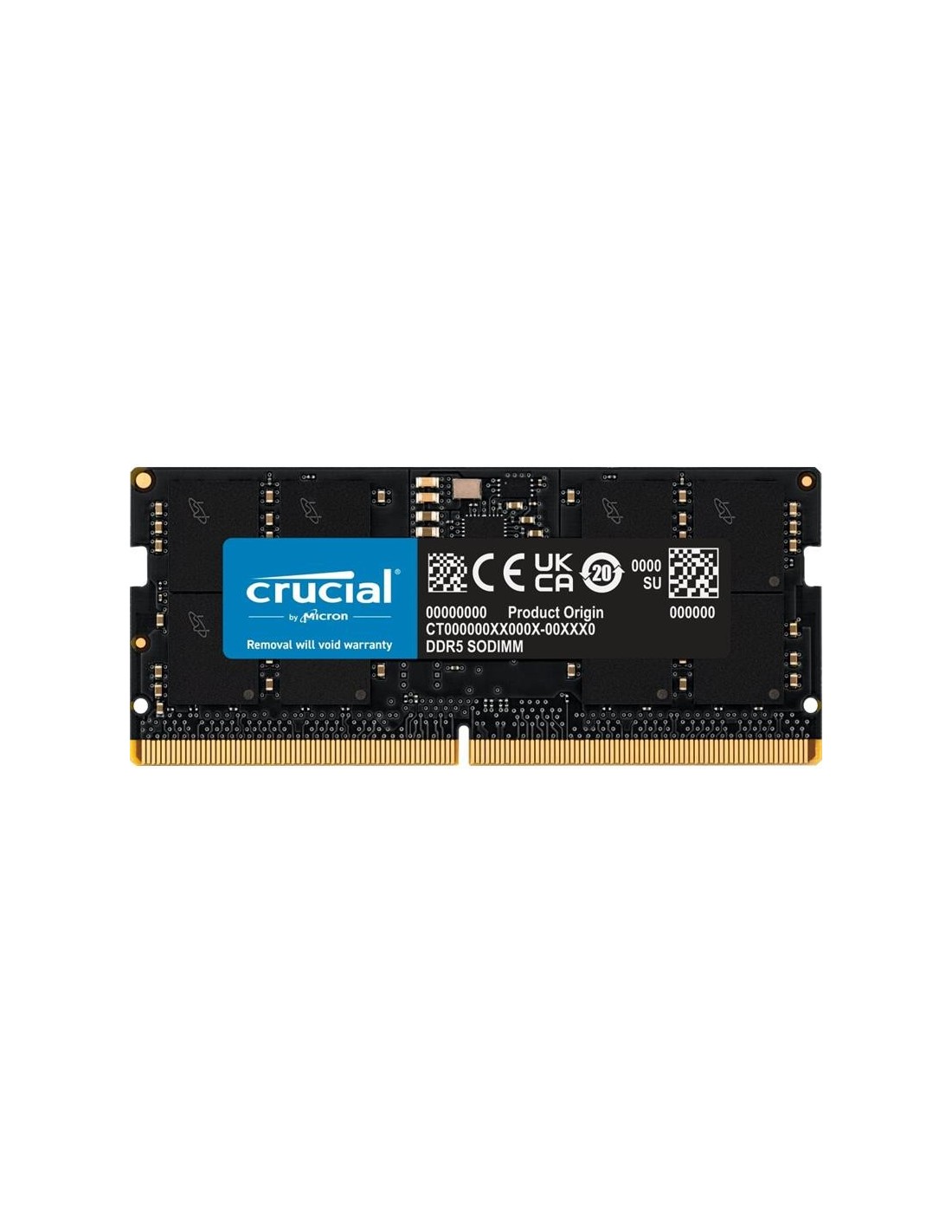MEMORIA SODIMM 32GB CRUCIAL DDR5 4800MHZ