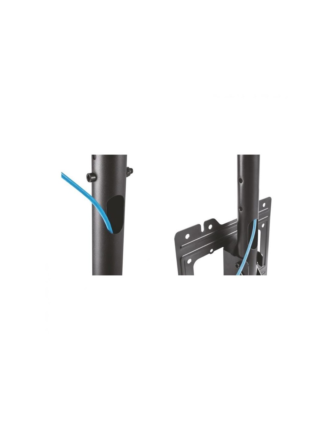 SOPORTE MONITOR AISENS TECHO 23-43 50KG INCLINABLE EXTENSIBLE  BLACK
