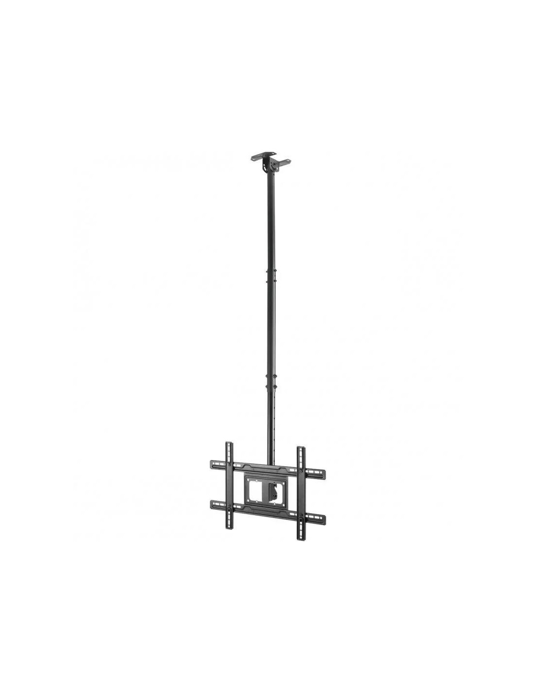 SOPORTE MONITOR AISENS TECHO 37-80 50KG INCLINABLE EXTENSIBLE  BLACK