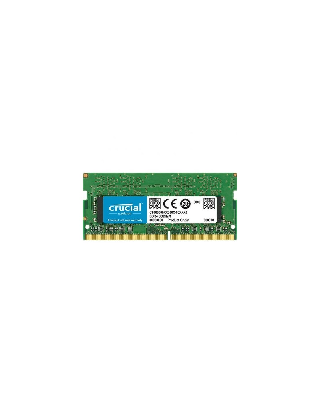 MEMORIA SODIMM 8GB CRUCIAL DDR4 2400MHZ