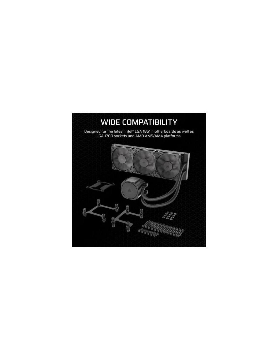 REFRIGERACION LIQUIDA CPU CORSAIR NAUTILUS 360MM BLACK