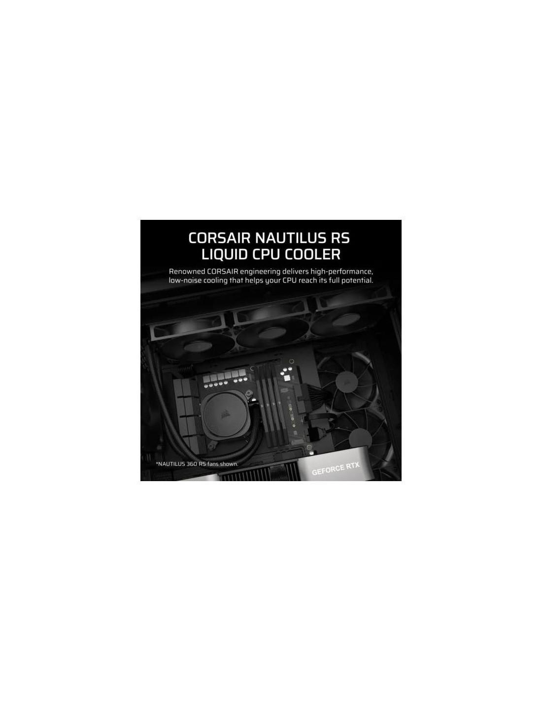 REFRIGERACION LIQUIDA CPU CORSAIR NAUTILUS 360MM BLACK