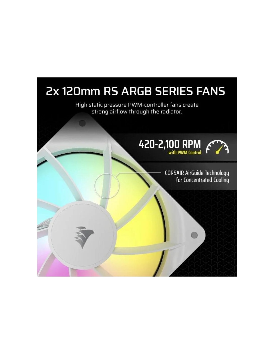 REFRIGERACION LIQUIDA CPU CORSAIR NAUTILUS 240MM ARGB WHITE