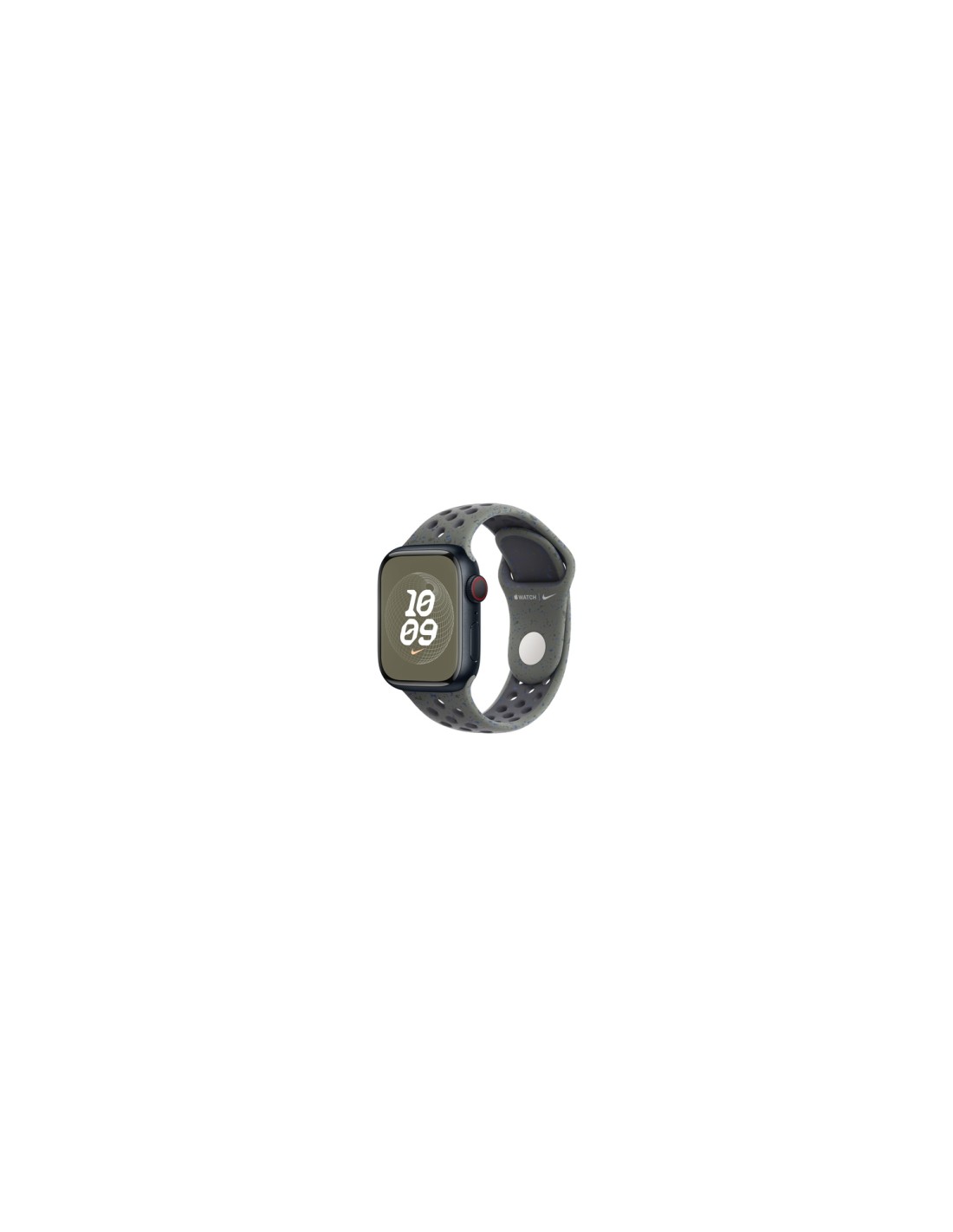 Apple MUUW3ZM/A Accesorios para dispositivos vestibles inteligentes Grupo de rock Caqui Aluminio, Fluoroelastómero