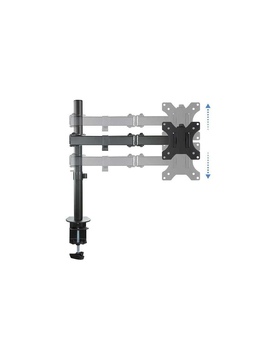 SOPORTE DE MESA TV MONITOR TOOQ DB1032TN-B 13-32 1 BRAZO