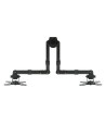 SOPORTE DE MESA TV/MONITOR TOOQ DB1232TN-B 13-32 2 BRAZOS BLACK