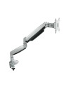 SOPORTE DE MESA TV MONITOR TOOQ GIRATORIO INCLINABLE 13-32 1 BRAZO SILVER