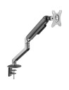 SOPORTE DE MESA TV MONITOR TOOQ ERGONOMICO ASISTIDO 17-32 BLACK/SILVER