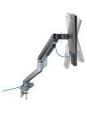 SOPORTE DE MESA TV/MONITOR TOOQ DB4132TNR-G 17-32 2 BRAZOS ASISTIDO GREY