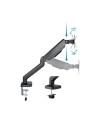 SOPORTE DE MESA TV MONITOR TOOQ ERGONOMICO ASISTIDO 17-32 BLACK
