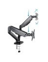 SOPORTE DE MESA TV/MONITOR TOOQ DB5132TNR-B 17-32 2 BRAZOS ASISTIDO BLACK