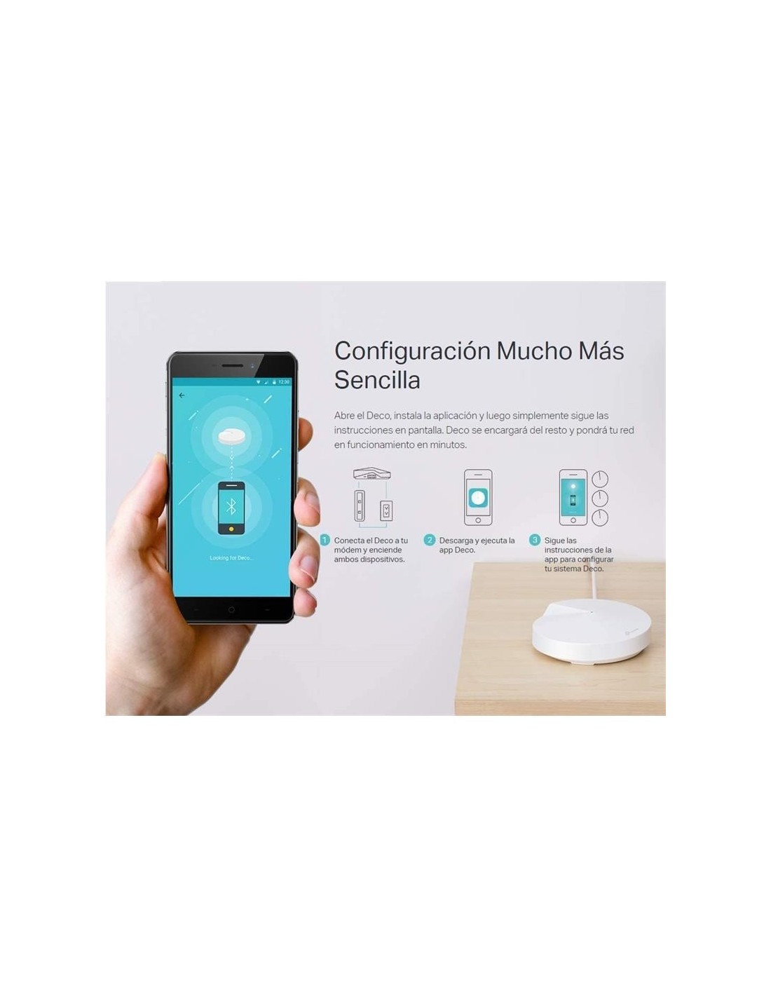 WIRELESS REPEATER TP-LINK AC1200 HOME MESH PACK 3 DECO M4