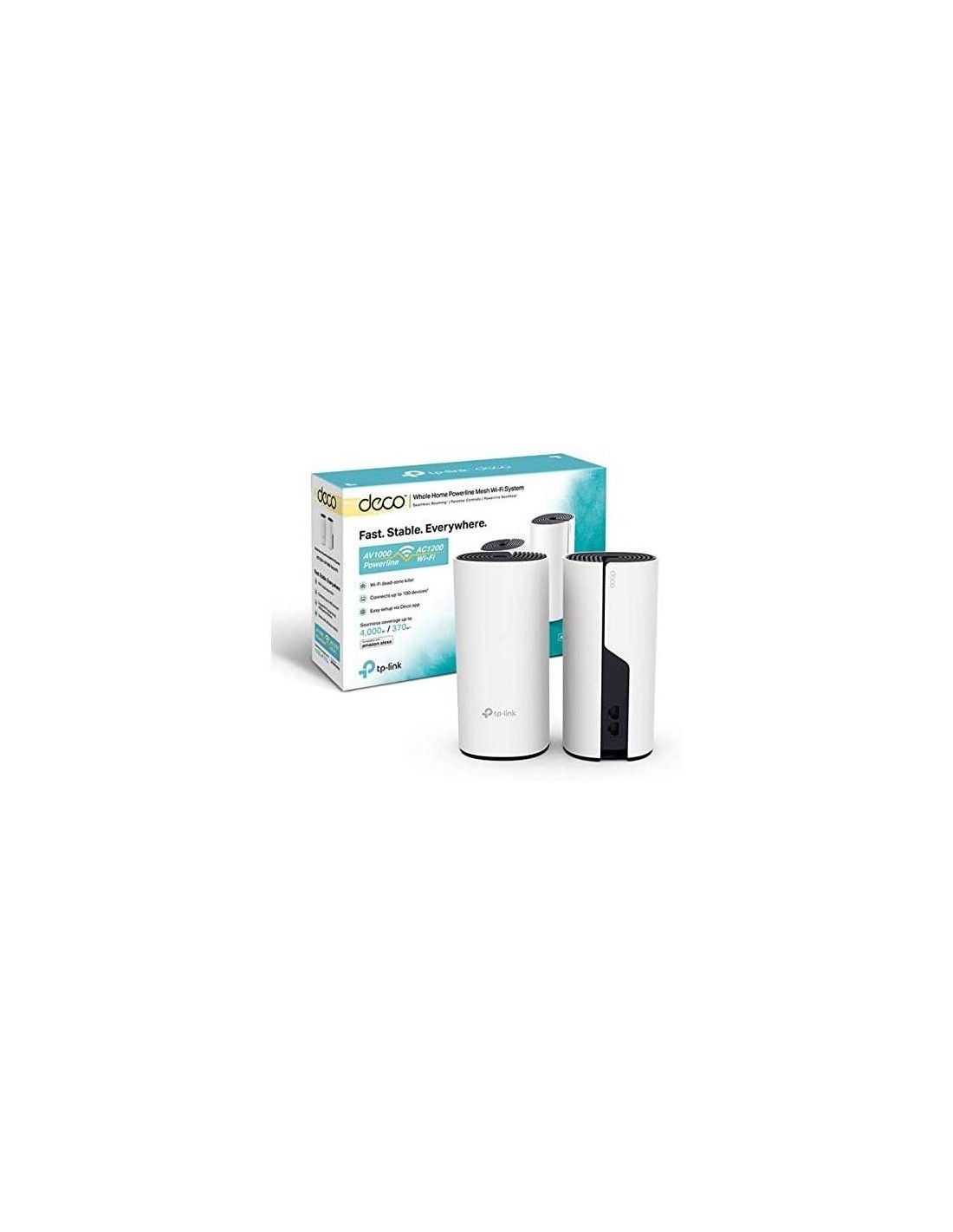 WIRELESS REPEATER TP-LINK AC1200 HOME MESH PACK 2 DECO P9