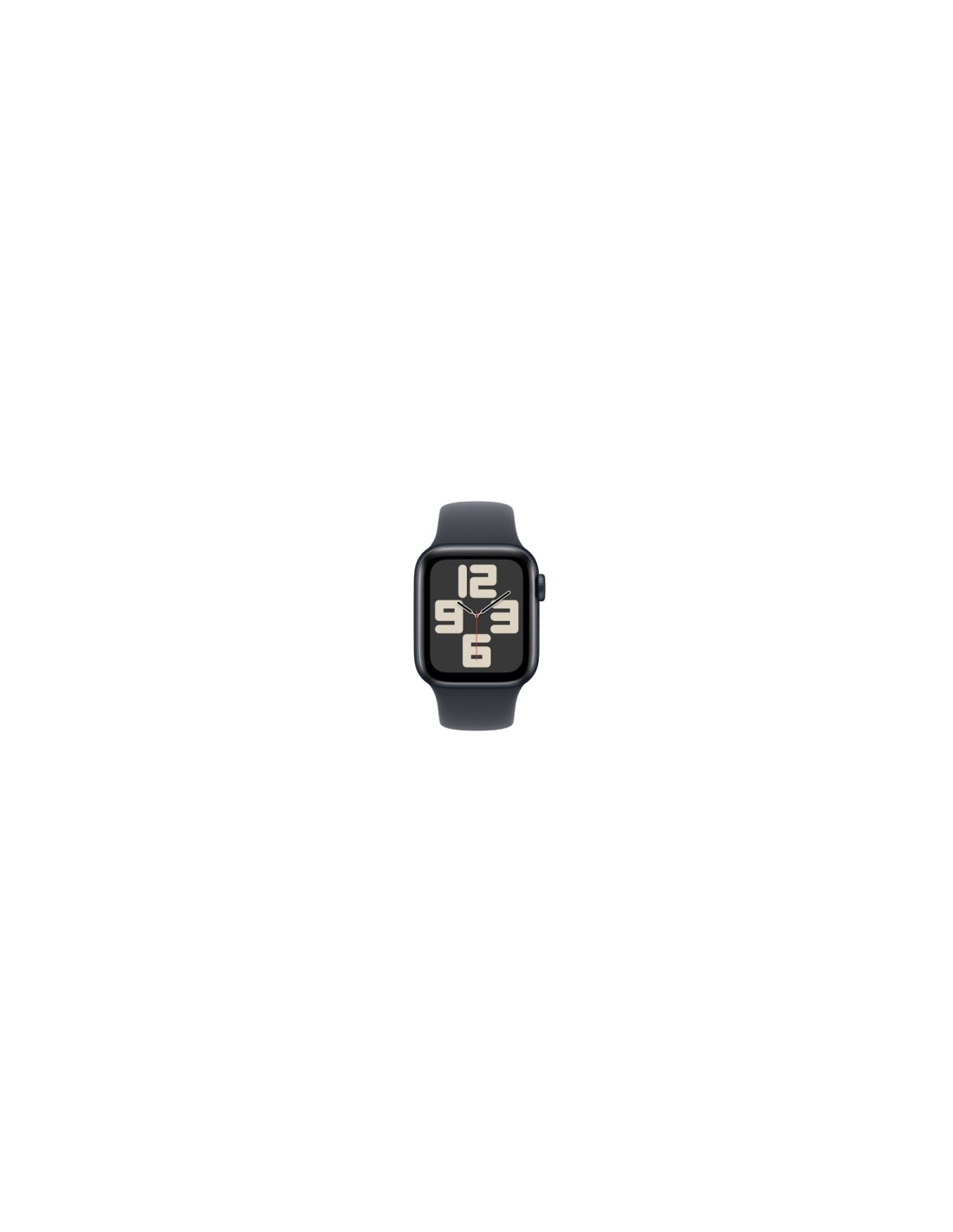 Apple Watch SE OLED 40 mm Digital 324 x 394 Pixeles Pantalla táctil 4G Negro Wifi GPS (satélite)