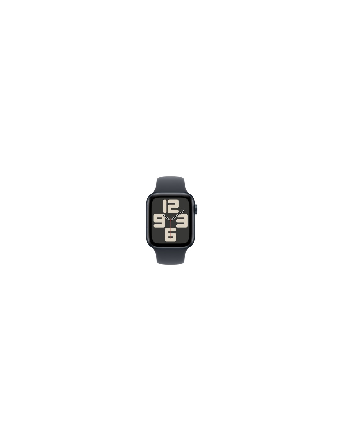 Apple Watch SE OLED 44 mm Digital 368 x 448 Pixeles Pantalla táctil 4G Negro Wifi GPS (satélite)