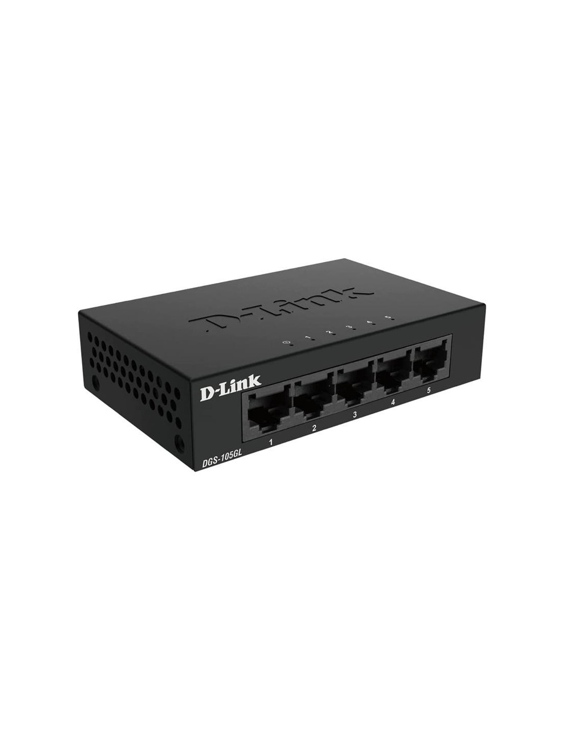SWITCH D-LINK GIGABIT 5 PUERTOS DGS-105L METALICO
