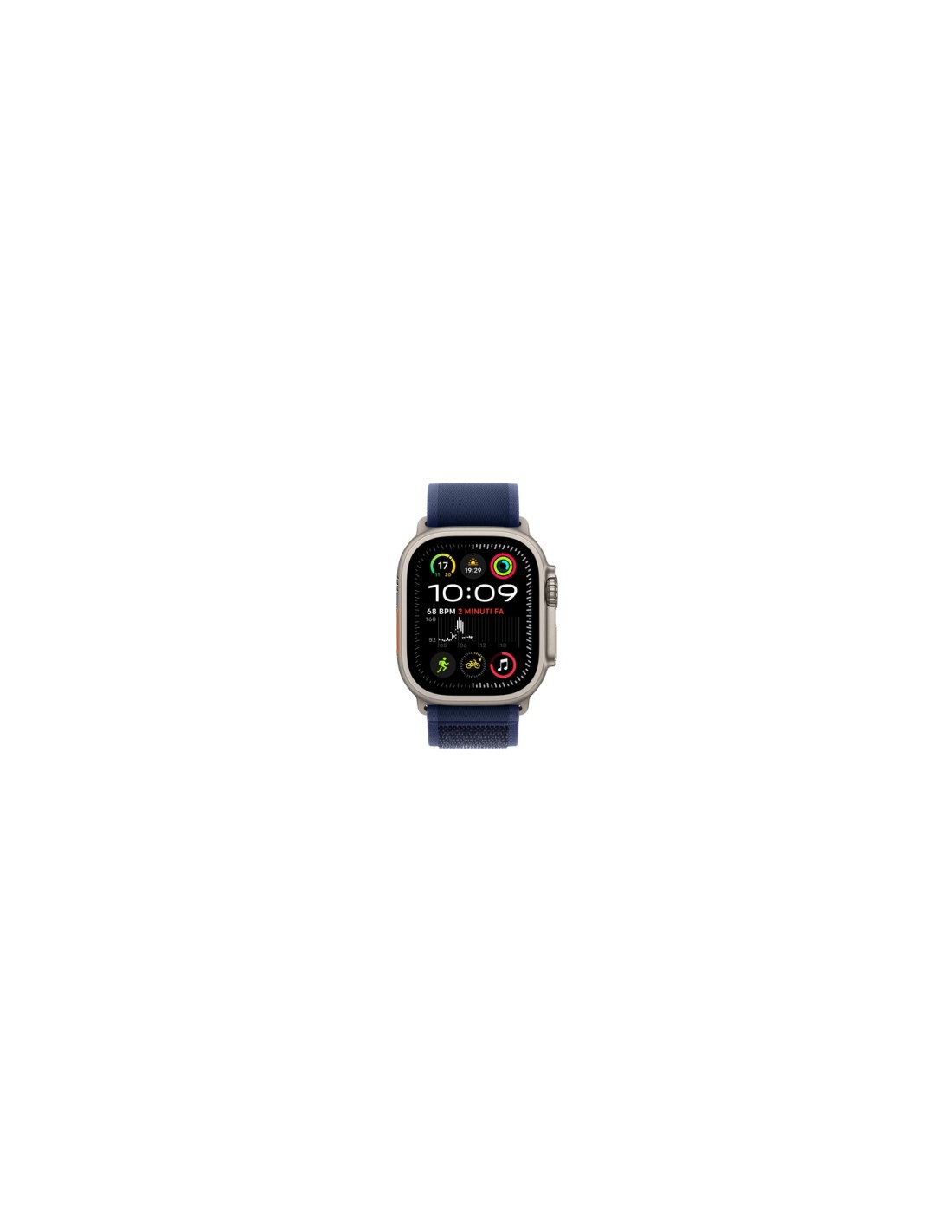 Apple Watch Ultra 2 OLED 49 mm Digital 410 x 502 Pixeles Pantalla táctil 4G Titanio Wifi GPS (satélite)