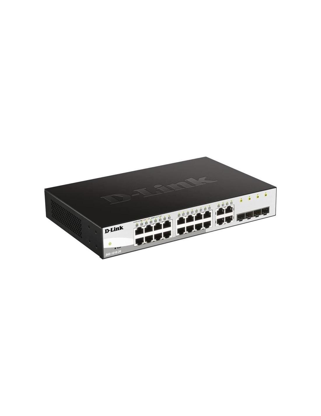 SWITCH D-LINK GIGABIT 24 PUERTOS DGS-1210-24/E