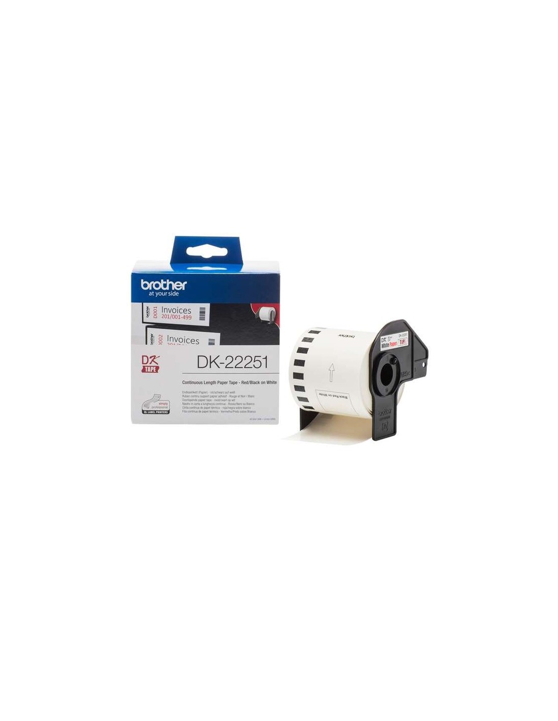 ETIQUETAS BROTHER DK22251