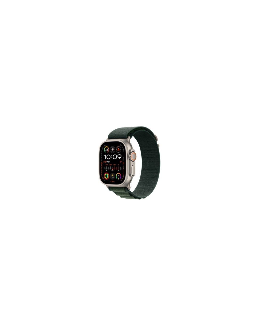 Apple MXMU3ZM/A Accesorios para dispositivos vestibles inteligentes Grupo de rock Verde Poliéster, Spandex, Titanio