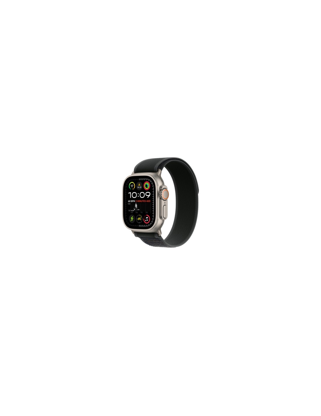 Apple MXTR3ZM/A Accesorios para dispositivos vestibles inteligentes Grupo de rock Negro Nylon, Poliéster, Spandex, Titanio